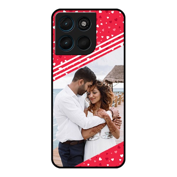 Motorola G Max 5G Custom Glass Phone Case - Valentines Gift Design
