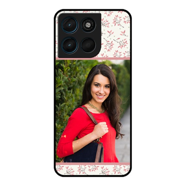 Motorola G Max 5G Custom Glass Phone Case - Stunning Floral Design