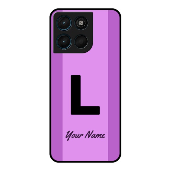 Motorola G Max 5G Custom Glass Phone Case - Tricolor Custom Text Design Motorola G Max 5G Custom Glass Phone Case - Tricolor Custom Text Design