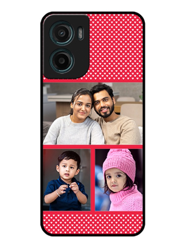 Custom Motorola G05 Custom Glass Phone Case - Bulk Photo Upload Design