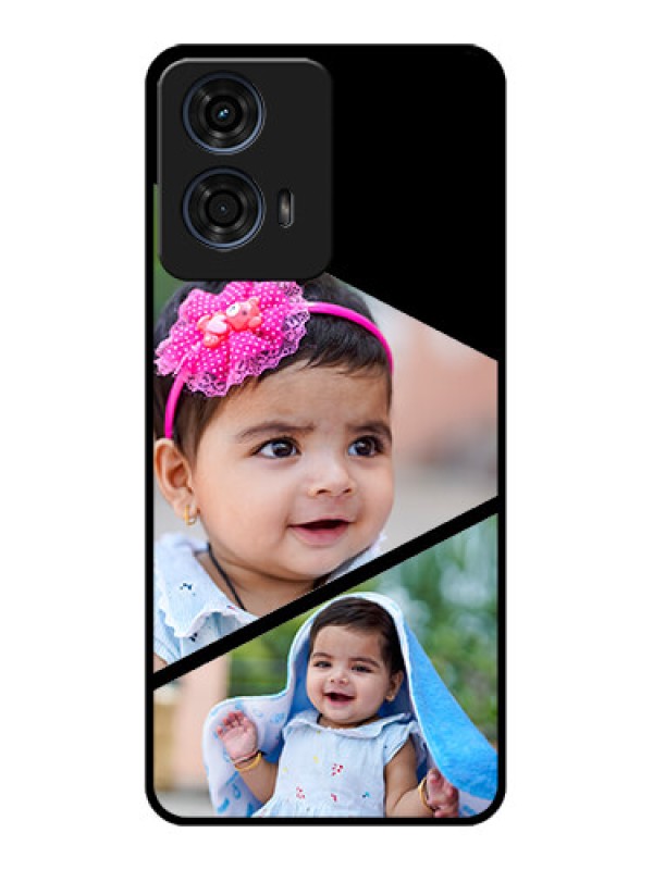 Custom Motorola G24 Power Custom Glass Phone CaseSemi Cut Design