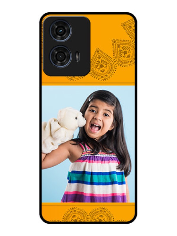 Custom Motorola G24 Power Custom Glass Phone CasePhoto Wedding Design