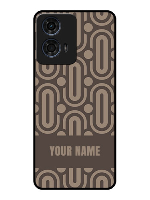 Custom Motorola G24 Power Custom Glass Phone CaseCaptivating Zero Pattern Design