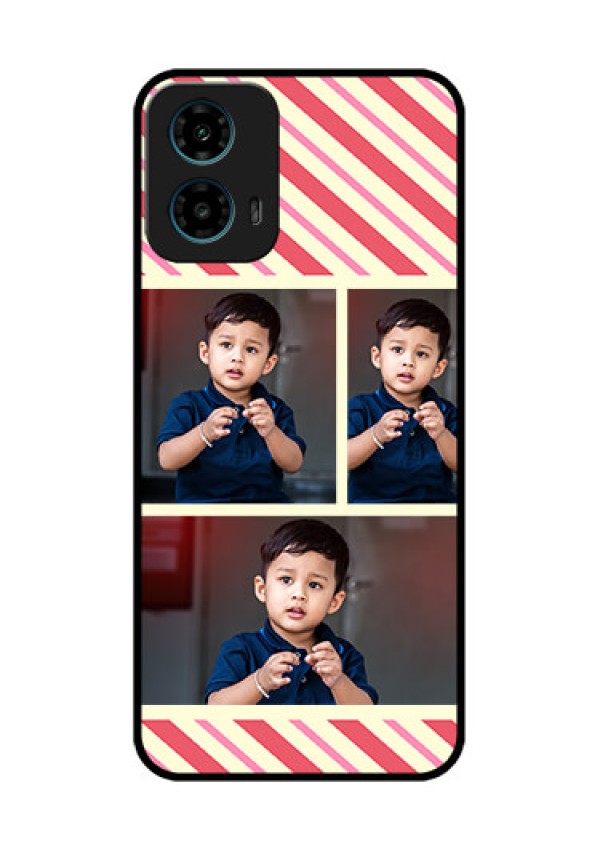 Motorola G34 5G Custom Glass Phone Case - Picture Upload Mobile Case Design
