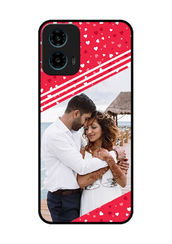 Motorola G34 5G Custom Glass Phone Case - Valentines Gift Design