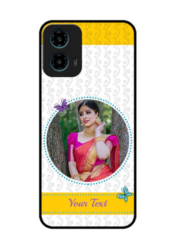 Motorola G34 5G Custom Glass Phone Case - Girls Premium Case Design