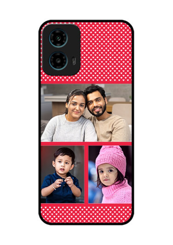 Motorola G34 5G Custom Glass Phone Case - Bulk Photo Upload Design