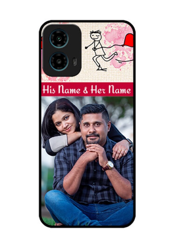 Motorola G34 5G Custom Glass Phone Case - You And Me Case Design