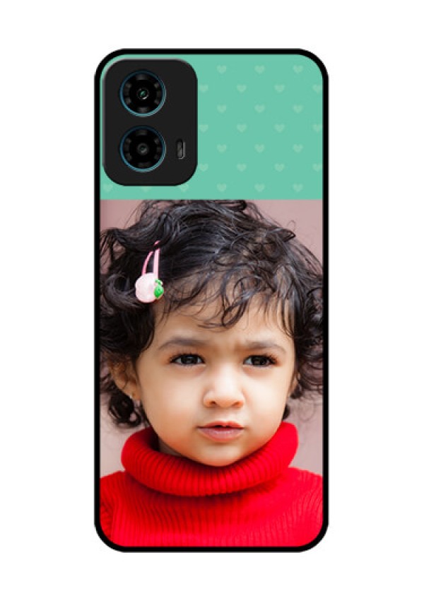 Motorola G34 5G Custom Glass Phone Case - Lovers Picture Design