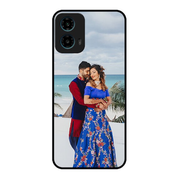 Motorola G34 5G Custom Glass Phone Case - Upload Full Picture Design Motorola G34 5G Custom Glass Phone Case - Upload Full Picture Design