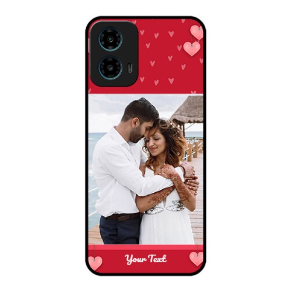 Motorola G34 5G Custom Glass Phone Case - Valentines Day Design