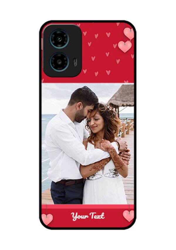Motorola G34 5G Custom Glass Phone Case - Valentines Day Design