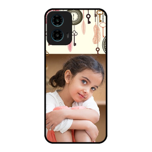 Motorola G34 5G Custom Glass Phone Case - Boho Style Design