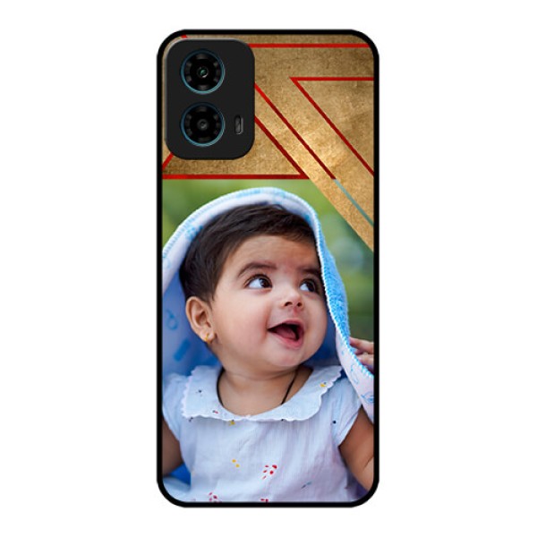 Motorola G34 5G Custom Glass Phone Case - Gradient Abstract Texture Design Motorola G34 5G Custom Glass Phone Case - Gradient Abstract Texture Design