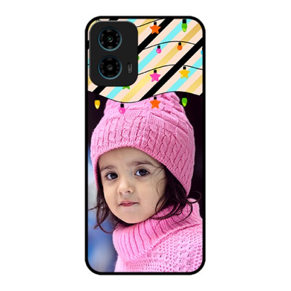 Motorola G34 5G Custom Glass Phone Case - Lights Hanging Design Motorola G34 5G Custom Glass Phone Case - Lights Hanging Design