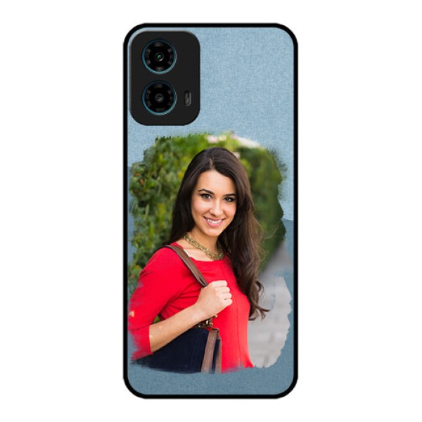 Motorola G34 5G Custom Glass Phone Case - Grunge Line Art Design Motorola G34 5G Custom Glass Phone Case - Grunge Line Art Design