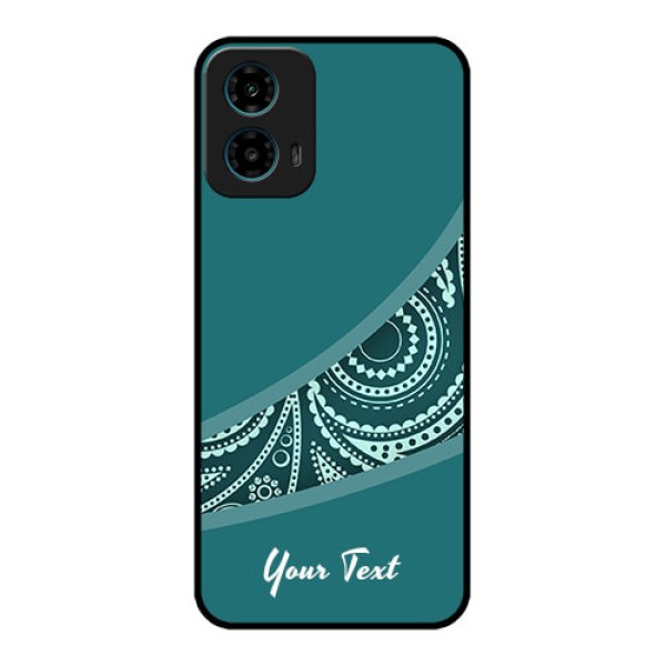 Motorola G34 5G Custom Glass Phone Case - Semi Visible Floral Design Motorola G34 5G Custom Glass Phone Case - Semi Visible Floral Design