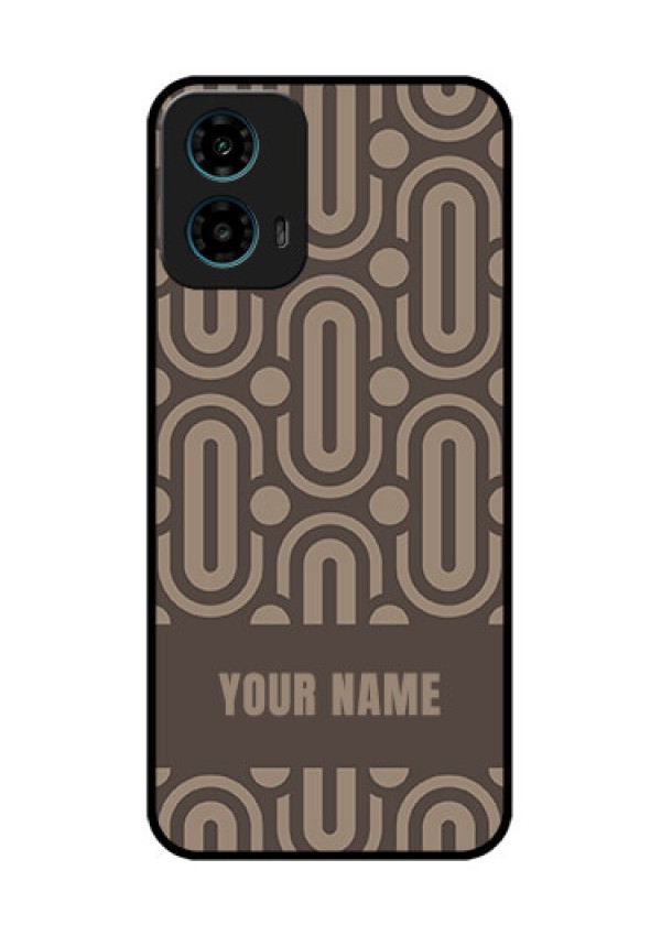 Motorola G34 5G Custom Glass Phone Case - Captivating Zero Pattern Design