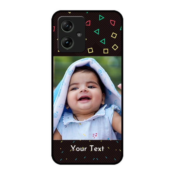 Motorola G54 5G Custom Glass Phone Case - With Confetti Birthday Design Motorola G54 5G Custom Glass Phone Case - With Confetti Birthday Design