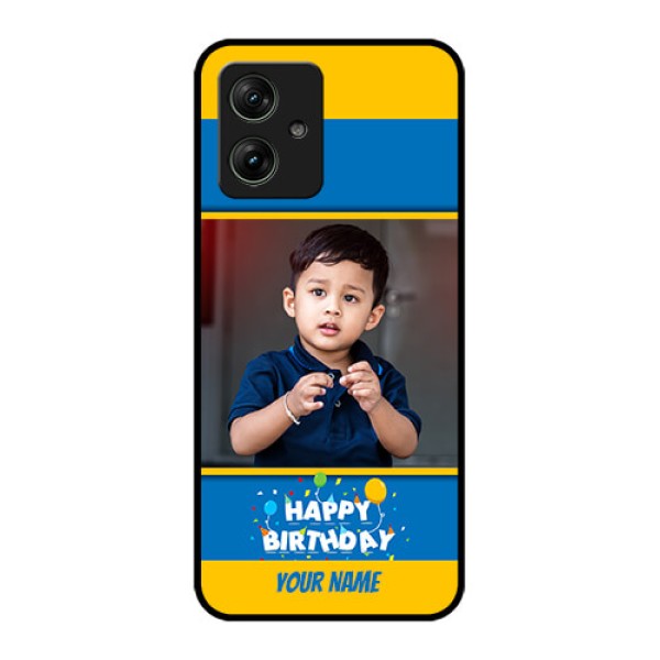 Motorola G54 5G Custom Glass Phone Case - Birthday Wishes Design Motorola G54 5G Custom Glass Phone Case - Birthday Wishes Design