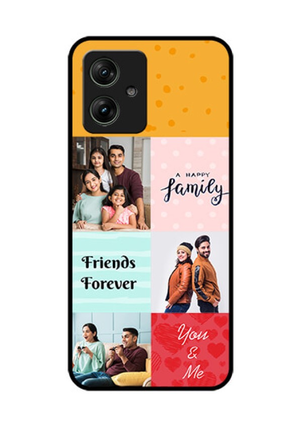 Motorola G54 5G Custom Glass Phone Case - Images With Quotes Design