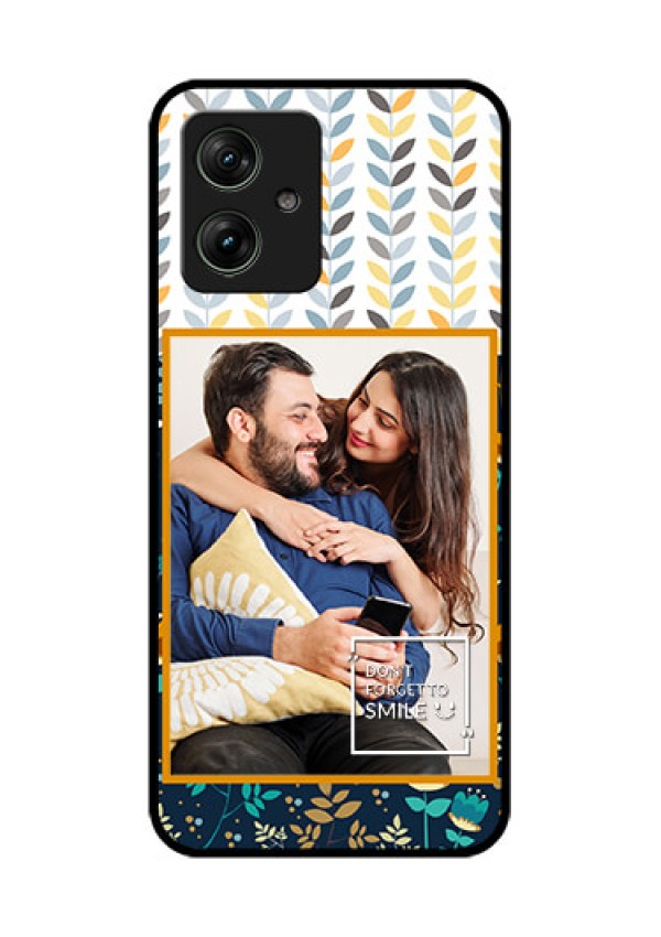 Motorola G54 5G Custom Glass Phone Case - Pattern Design