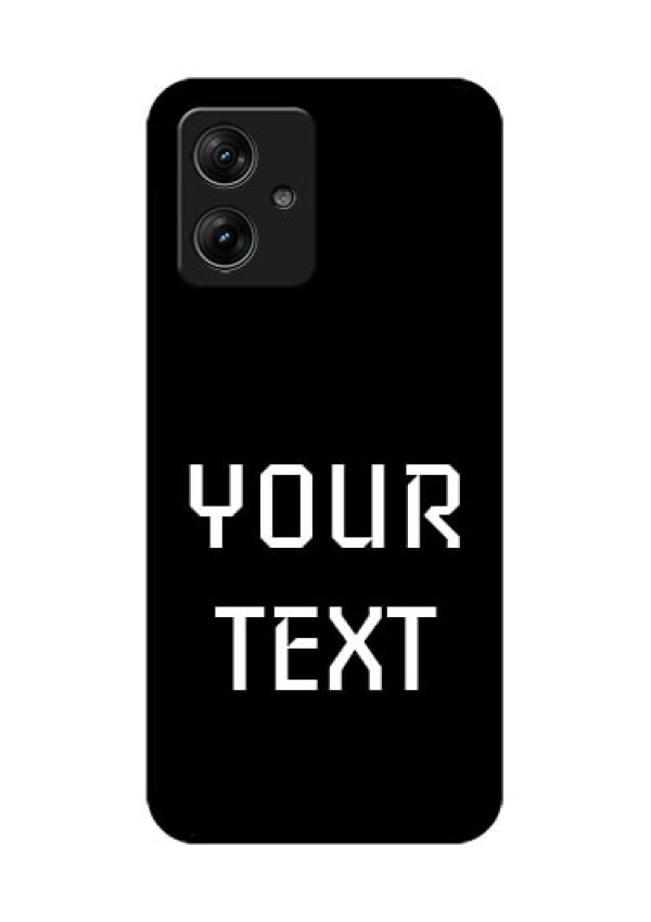 Motorola G54 5G Custom Glass Phone Case - Your Name Design