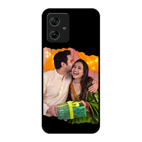 Motorola G54 5G Custom Glass Phone Case - Tear - Off Design