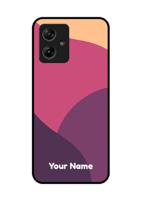 Motorola G54 5G Custom Glass Phone Case - Mixed Multi - Colour Abstract Art Design