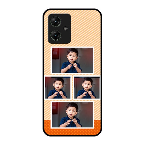 Motorola G64 5G Custom Glass Phone Case - Bulk Photos Upload Design Motorola G64 5G Custom Glass Phone Case - Bulk Photos Upload Design