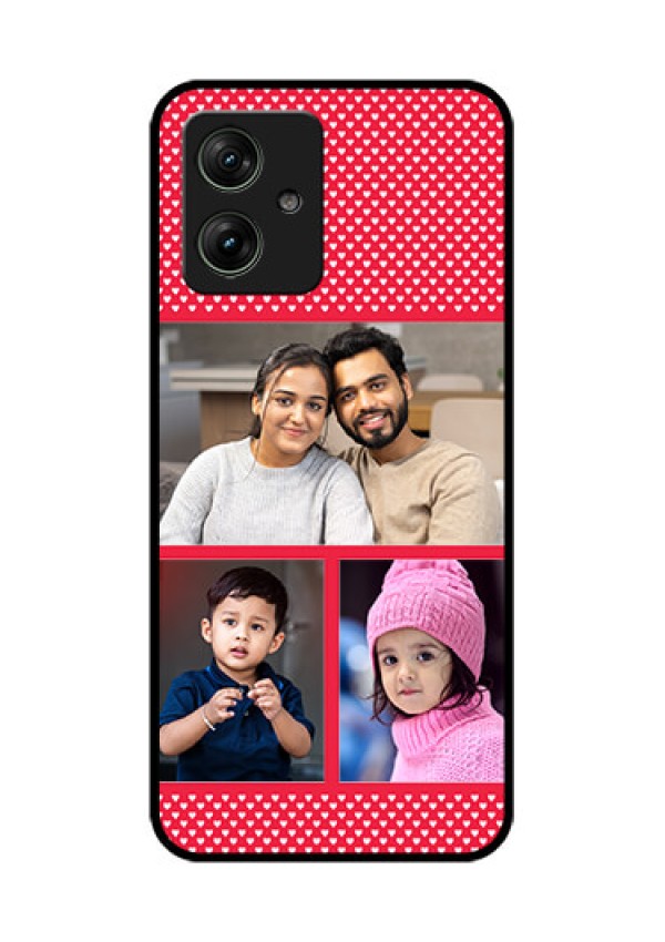 Motorola G64 5G Custom Glass Phone Case - Bulk Photo Upload Design