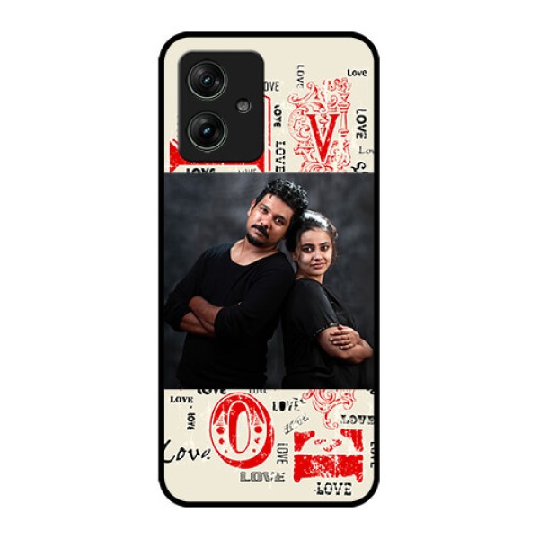 Motorola G64 5G Custom Glass Phone Case - Trendy Love Design Case Motorola G64 5G Custom Glass Phone Case - Trendy Love Design Case