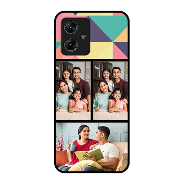 Motorola G64 5G Custom Glass Phone Case - Bulk Pic Upload Design Motorola G64 5G Custom Glass Phone Case - Bulk Pic Upload Design