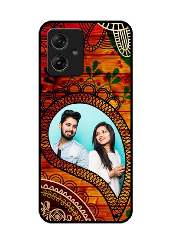 Motorola G64 5G Custom Glass Phone Case - Abstract Colorful Design