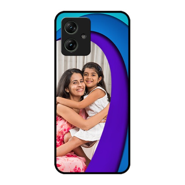 Motorola G64 5G Custom Glass Phone Case - Simple Pattern Design