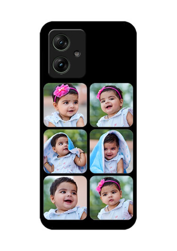 Motorola G64 5G Custom Glass Phone Case - Multiple Pictures Design