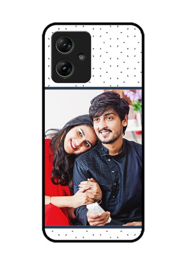 Motorola G64 5G Custom Glass Phone Case - Premium Dot Design