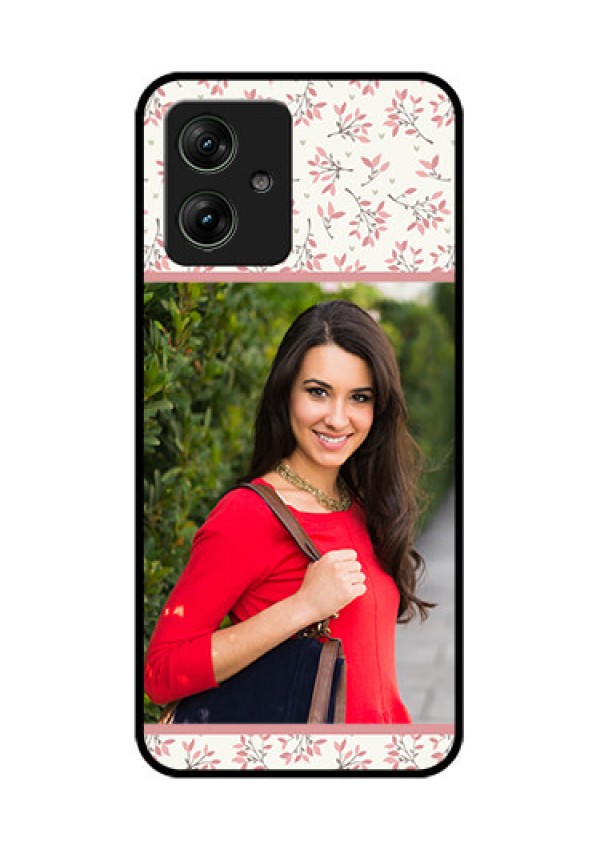 Motorola G64 5G Custom Glass Phone Case - Stunning Floral Design