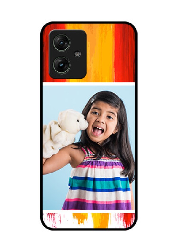Motorola G64 5G Custom Glass Phone Case - Multi Color Design
