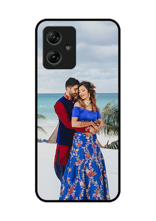 Motorola G64 5G Custom Glass Phone Case - Upload Full Picture Design