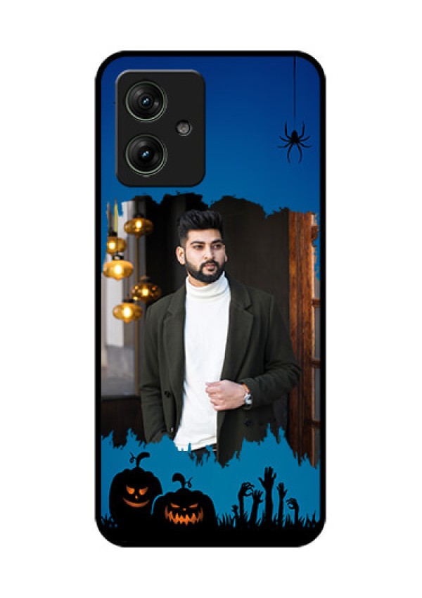 Motorola G64 5G Custom Glass Phone Case - With Pro Halloween Design