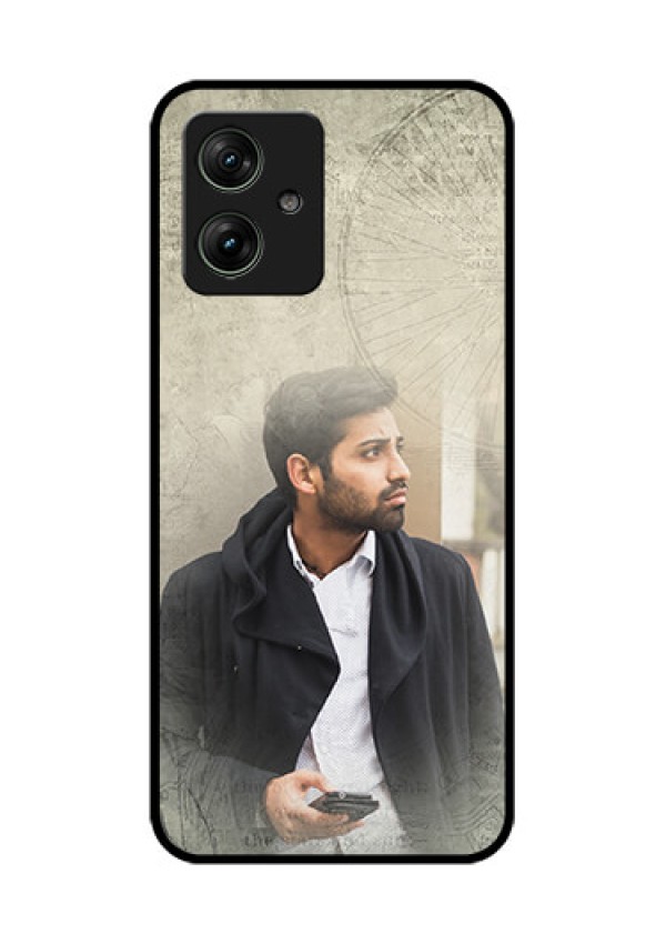 Motorola G64 5G Custom Glass Phone Case - With Vintage Design