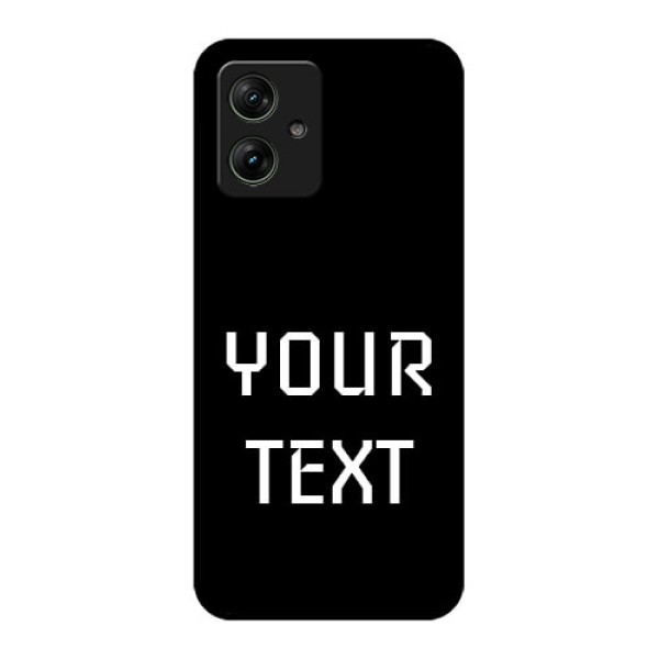 Motorola G64 5G Custom Glass Phone Case - Your Name Design