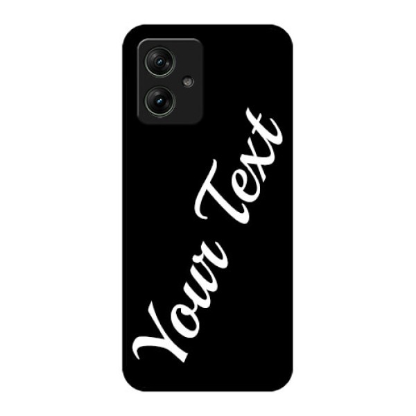 Motorola G64 5G Custom Glass Phone Case - With Your Name Design Motorola G64 5G Custom Glass Phone Case - With Your Name Design