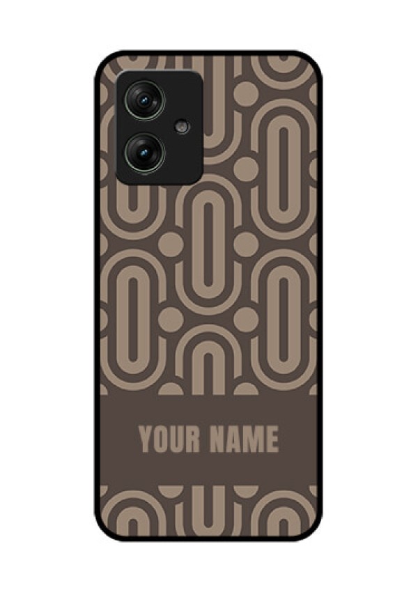 Motorola G64 5G Custom Glass Phone Case - Captivating Zero Pattern Design