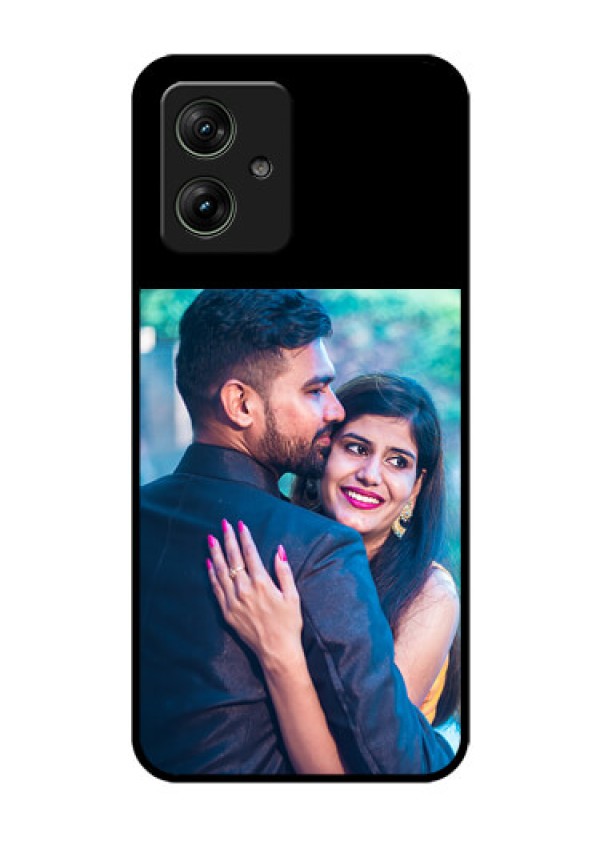 Motorola G64 5G Custom Glass Phone Case - Upload Full Picture With Custom Color Design