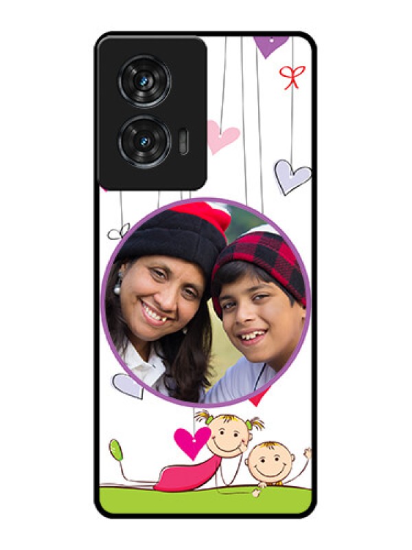 Custom Motorola G96 5G Custom Glass Phone Case - Cute Kids Phone Case Design