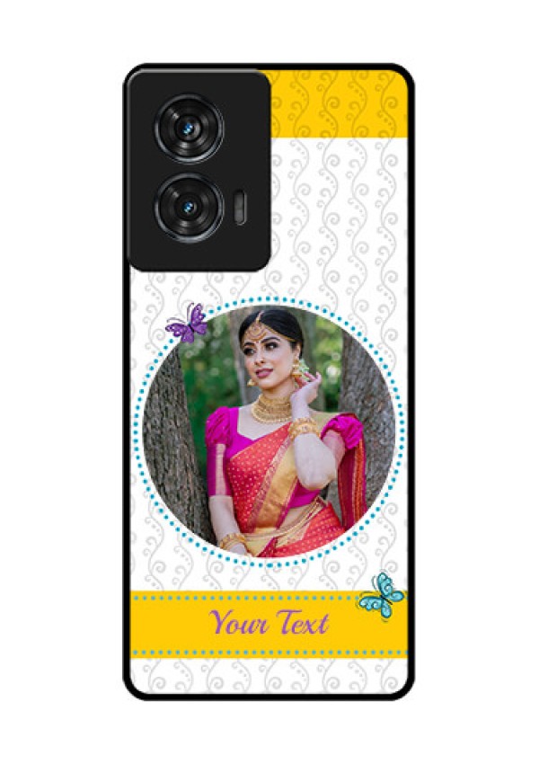 Motorola G96 5G Custom Glass Phone Case - Girls Premium Case Design