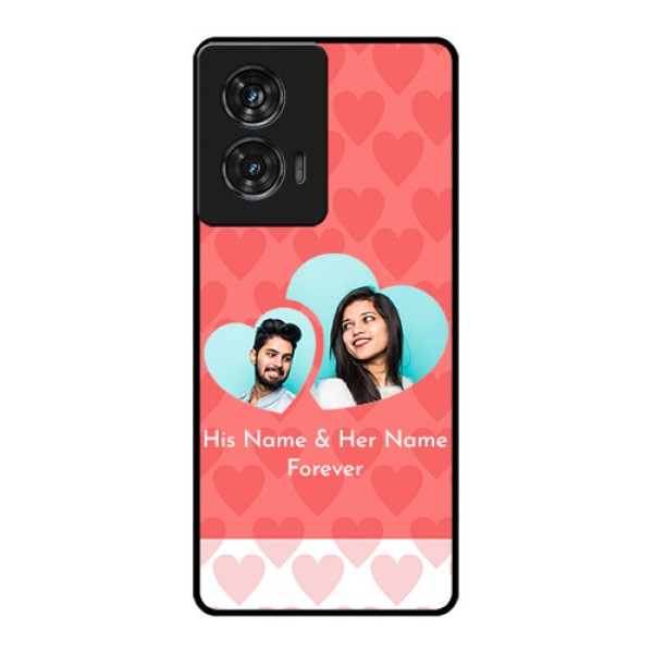 Motorola G96 5G Custom Glass Phone Case - Couple Pic Upload Design Motorola G96 5G Custom Glass Phone Case - Couple Pic Upload Design