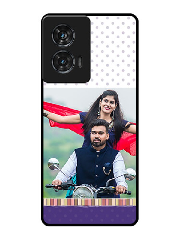 Custom Motorola G96 5G Custom Glass Phone Case - Cute Family Design